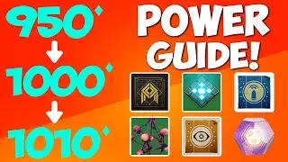 How to Reach 1010 Power in Destiny 2! New Players Guide! Update 2.8.1 Makes it Easier!