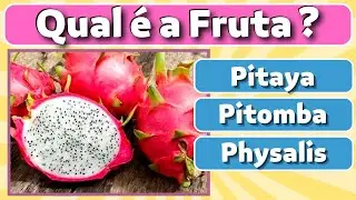 🍑Qual é a fruta? Parece uma joaninha, mas não é! - CANALIX  - quiz de fruta