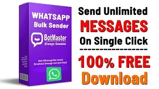 Free Send Buttons In Botmaster 4.8.1 Bulk Whatsapp Messege In Groups And Extract Group Members