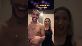 İrem Derici shaved her boyfriend openly in front of everyone, it caused a stir 😮