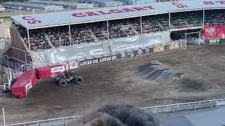 Black panther doing stunts at monster jam #monsterjam #blackpanther