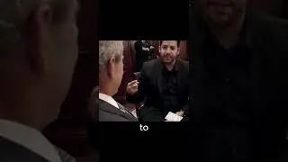 David Blaine Showing Card Trick to President Georg