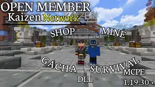 Open member server Minecraft Kaizen Network, Server 1.19.30+