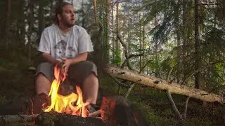 Wild Camping On a Small Remote Island