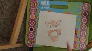 How to draw a baby red panda