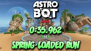Astro Bot: Spring-Loaded Run In 
