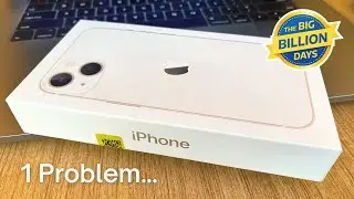 Big Billion Days Sale iPhone 13 Unboxing & Overview!