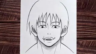 How to draw Toji Fushiguro - [Jujutsu Kaisen] | Easy anime sketch | Easy to draw for beginners