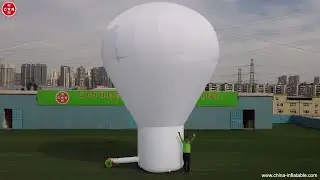Outdoor Advertising Inflatable Ground Balloon Hot Air Balloon For Event Decoration B3-21B