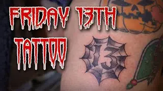 Tattooing a Friday the 13th tattoo on my girlfriend