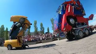 ШОК Смотреть всем!!!!!! Шоу каскадеров г.Липецк