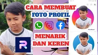 Cara membuat foto profil Instagram, Whatsapp, Facebook yang menarik