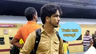 Wagish Aur Main Shivam ko railway station chhodane Gaye #trending #dailyvlog