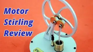 Revision de un Motor Stirling Baja Temperatura de EngineDIY