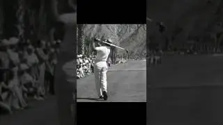 Sam Snead DTL Golf Swing (Full Speed & Slow Motion)