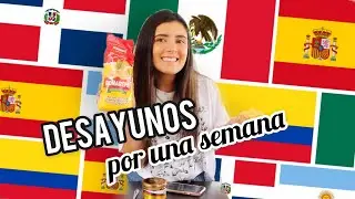 Probando DESAYUNOS de diferentes Países