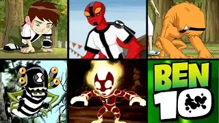 EVERY BABY ALIENS TRANSFORMATIONS IN CLASSIC | BEN 10