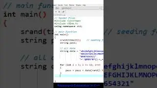 Password Generator in C++ | Get Unhackable Passwords 🔥