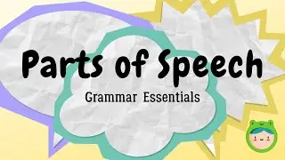 What are Parts of Speech 🗯 | Easy English Grammar ESL, ELL, TEFL📚
