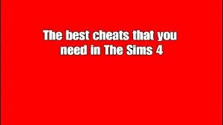 How you can get more money! - The Sims 4 (Money and build mode cheats)
