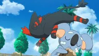 Komala vs Ash's Litten
