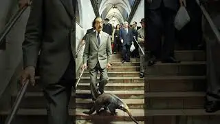 Salvador Dalí karıncayiyen beslerdi