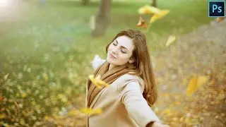 Soft Warm light Filter & Lens Flare - Photoshop Tutorial