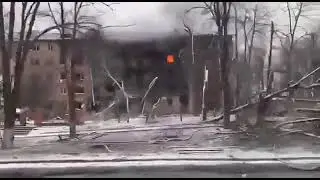 Ocupants shelled a dormitory in Vasylkiv