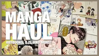 Manga and Merch Haul | proxy order from Japan - artbooks, djs, pcs, booklets, magazines, blcds!