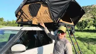Обзор автомобильной палатки на крышу Avva tents ps190 c обновлениями 2025 года.