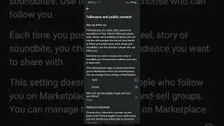 how to select who can see the people, pages and lists you follow on Facebook