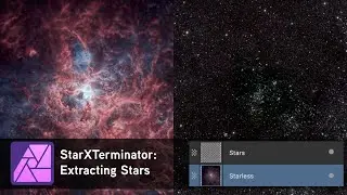 StarXTerminator Workflow with Affinity Photo: Extracting stars to a separate layer