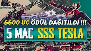 5 MAÇLIK DEV SOLO TURNUVA | TESLA SSS | PUBG Mobile