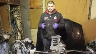 Installation of cylinder head on BMW m52/M54