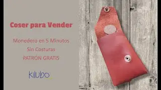 Monedero en 5 Minutos. Coser para Vender #cadalococonsucosa