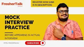 Ultimate Mock Interview Practice for Freshers in 2024