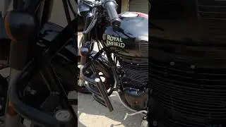 Royal Enfield Classic 350 Reborn Dark Stealth Black #short  #shorts  #bullet  #bulletlover ❤️🔥
