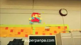 Post-itlerle süper mario oynamak :)