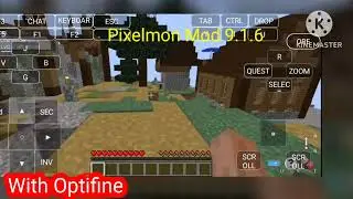 Comparison Without optifine and with optifine