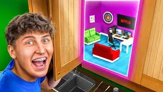 I Built a Secret Room You'll Never Find!