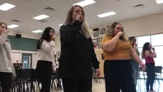 Chronicle 1/24/2020 a capella group