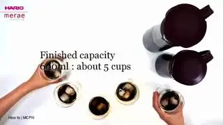 Hario Mizudashi Καφετιέρα - Κανάτα Κρύας Εκχύλισης 1000 ml - BaristaTools.gr