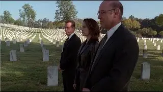 The X-Files - The funeral of The Lone Gunmen [9x15 - Jump the Shark]