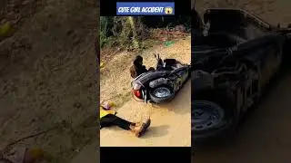 cute stranger girl accident 🤯