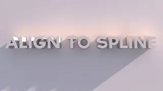 Cinema 4d Align camera to spline (Amharic) tutorial
