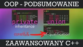 [Polish] The C++ Club - 16. Unions, Private Inheritance, PIMPL, Ref-Qualification, Aggregates