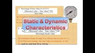 Dynamic Characterstics and Statistical Analysis