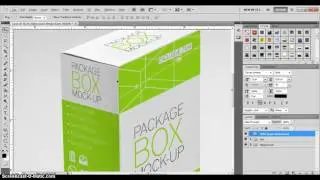 Adobe Photoshop Tutorial_How to Use Package Box Mock Up Tutorial