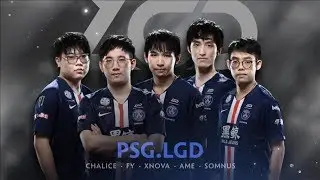 PSG.LGD Gaming Player Intro - International 2019 Dota 2