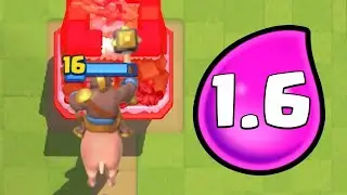 level 16 hog rider is balanced